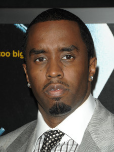 Executive Producer Sean "Diddy" Combs attends the premiere of "Notorious" in New York on Wednesday, Jan. 7, 2009.  (AP Photo/Peter Kramer) ORG XMIT: NYPK117