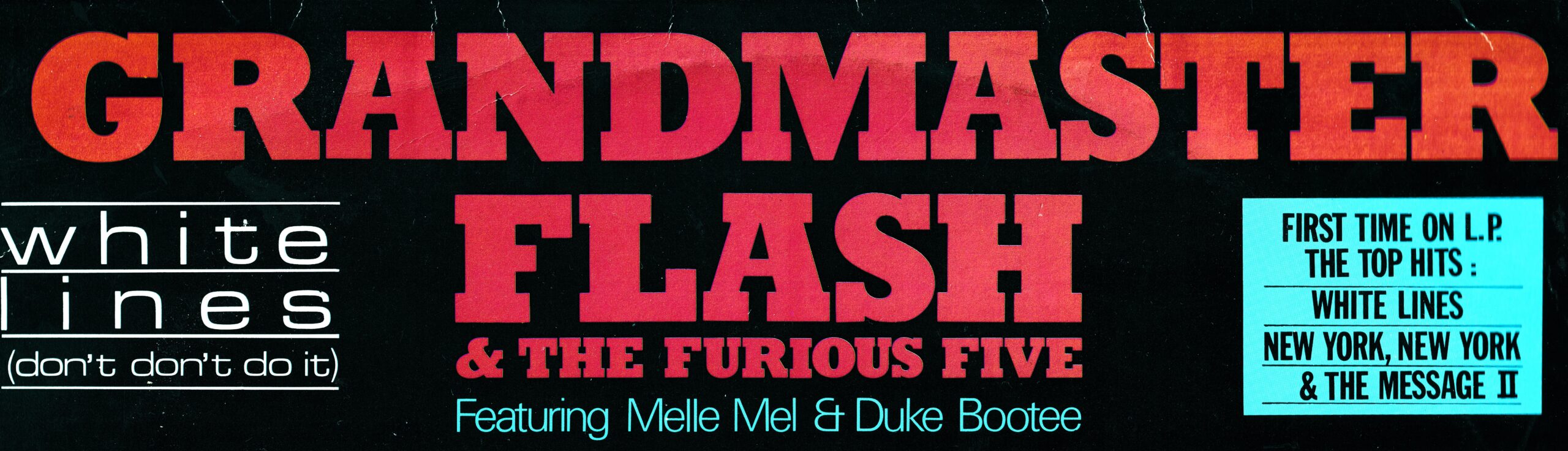 GRANDMASTER FLASH : Birth of a Culture